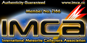 Rafael Balaguer és el membre número 7186 de la International Meteorite Collectors Association