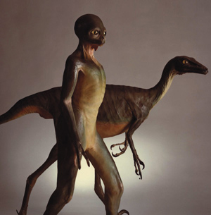 Dinosauroide i Troodon